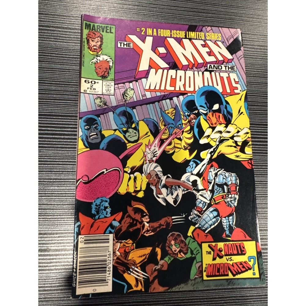 Marvel Comics The X-Men and the Micronauts #2 Wolverine Storm 1983
